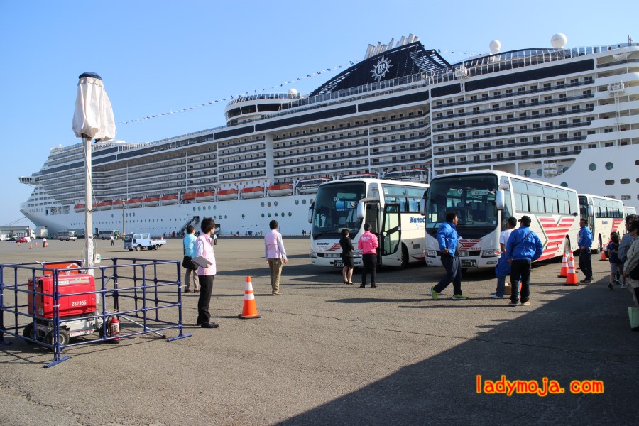 クルーズ乗船前